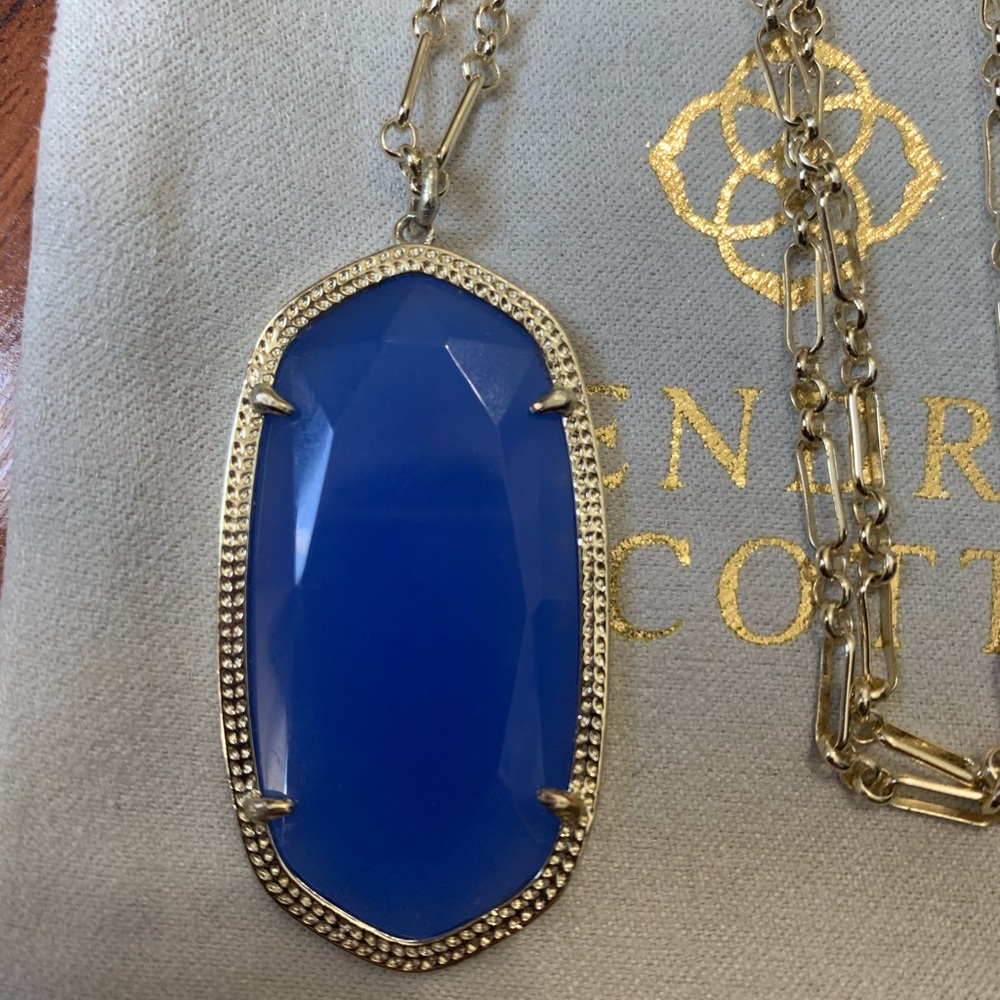 Kendra Scott Periwinkle Cat’s Eye Gold Reid